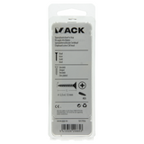 Mack 1017956 - spaanplaatschroef vz kop geelverz.200st 2,5 x 12 mm | 10 stuks