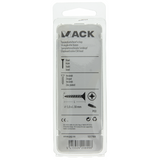 Mack 1017984 - spaanplaatschroef vz kop geelverz. 40st 5,0 x 30 mm | 5 stuks