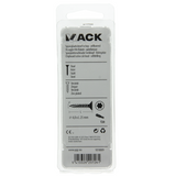 Mack 1018009 - spaanplschr.vzkop-zelfb. geelverz. 70 st 4,0 x 25 mm | 5 stuks