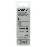 Mack 1018014 - spaanplschr.vzkop-zelfb. geelverz. 25 st 4,0 x 60 mm | 5 stuks