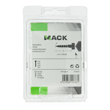Mack 1018039 - houtdraadbout staal verzinkt 32 st 6 x 40 mm | 5 stuks