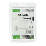 Mack 1018048 - houtdraadbout staal verzinkt 24 st 8 x 40 mm | 5 stuks
