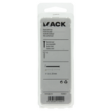 Mack 1020021 - nagel platte kop inox a2 100 st 1,6 x 20 mm | 5 stuks