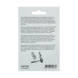 Mack 1047756 - super-glij-opsteekdop grijs ø 17 - 20 mm 4 st pcs | 6 stuks