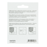 Mack 1047670 - rubberstrip zelfklevend zwart ø 25 mm 6 st pcs | 12 stuks