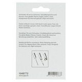 Mack 1048772 - versterkte vilt + schroef bruin ø 50 mm 4 st pcs | 6 stuks