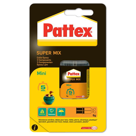 Pattex 1003081 - super mix mini | 6 stuks