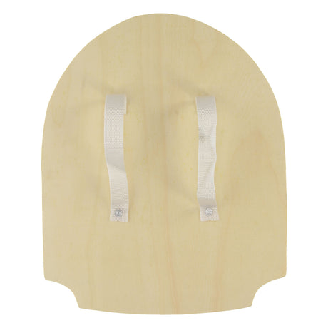 Playwood houten schild ridder leeuw met stoffen handvat speelgoed. 0