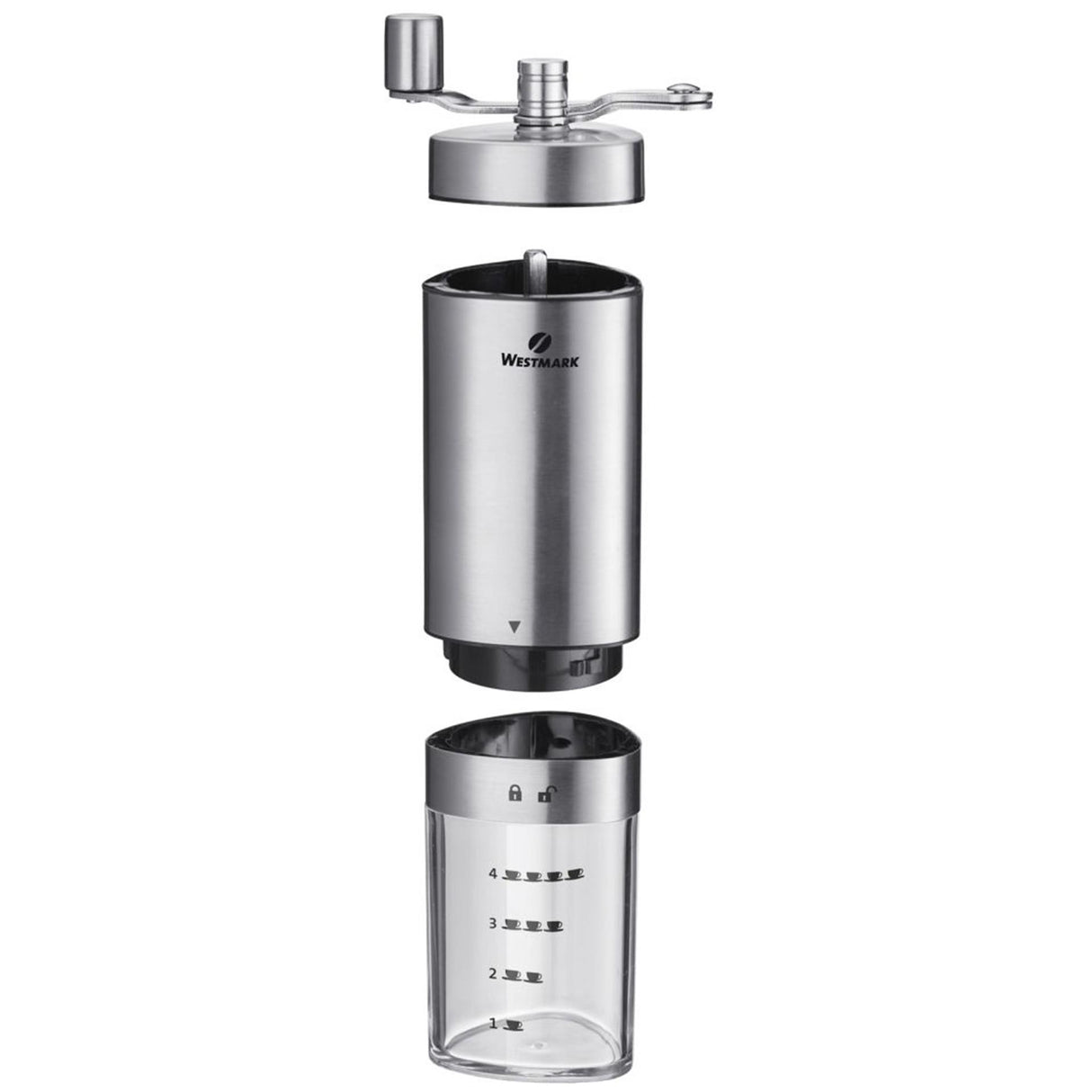 Westmark koffiemolen brasilia rvs