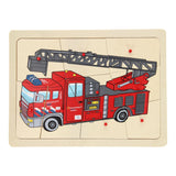 Playwood roel noppen puzzel brandweer