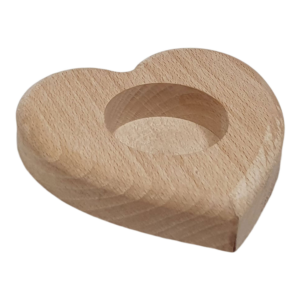 Playwood Wooden Tea Light Holder Hart