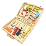Playwood houten gereedschapskist 12-delig