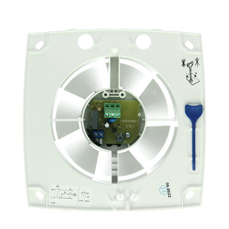 Renson 1069254 - mech. ventilator met timer 9212t (dia 125) | 2 stuks