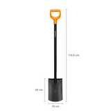 Fiskars 1066717 spade werkbreedte 180 mm d-greep