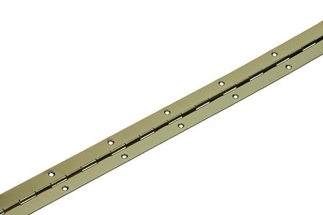 1013336 - 1 pianoscharnier vermessingd l=198cm | 10 stuks