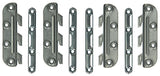 Mack 1013463 - set van 4 ledikanthaken blank 135mm | 5 stuks