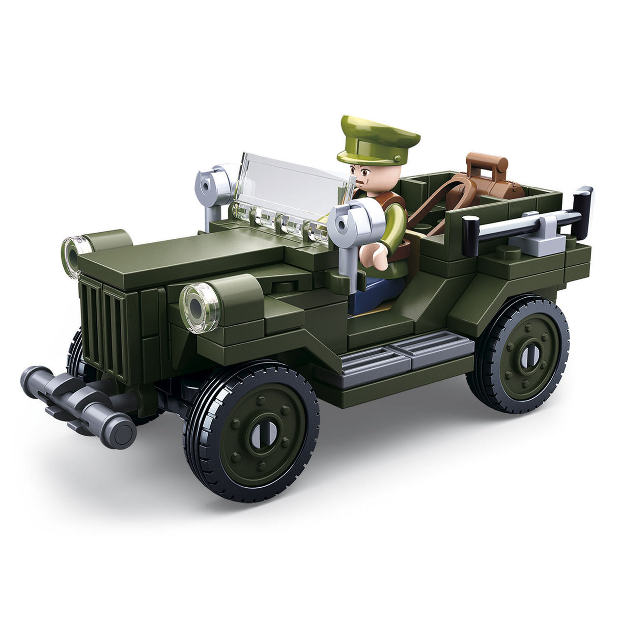 Sluban WWII Gaz-67 Allied Car