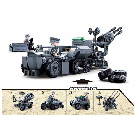Sluban wwii - gecombineerd set - 368dlg.