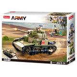 Sluban wwii - italiaanse tank 2in1 - 463dlg.