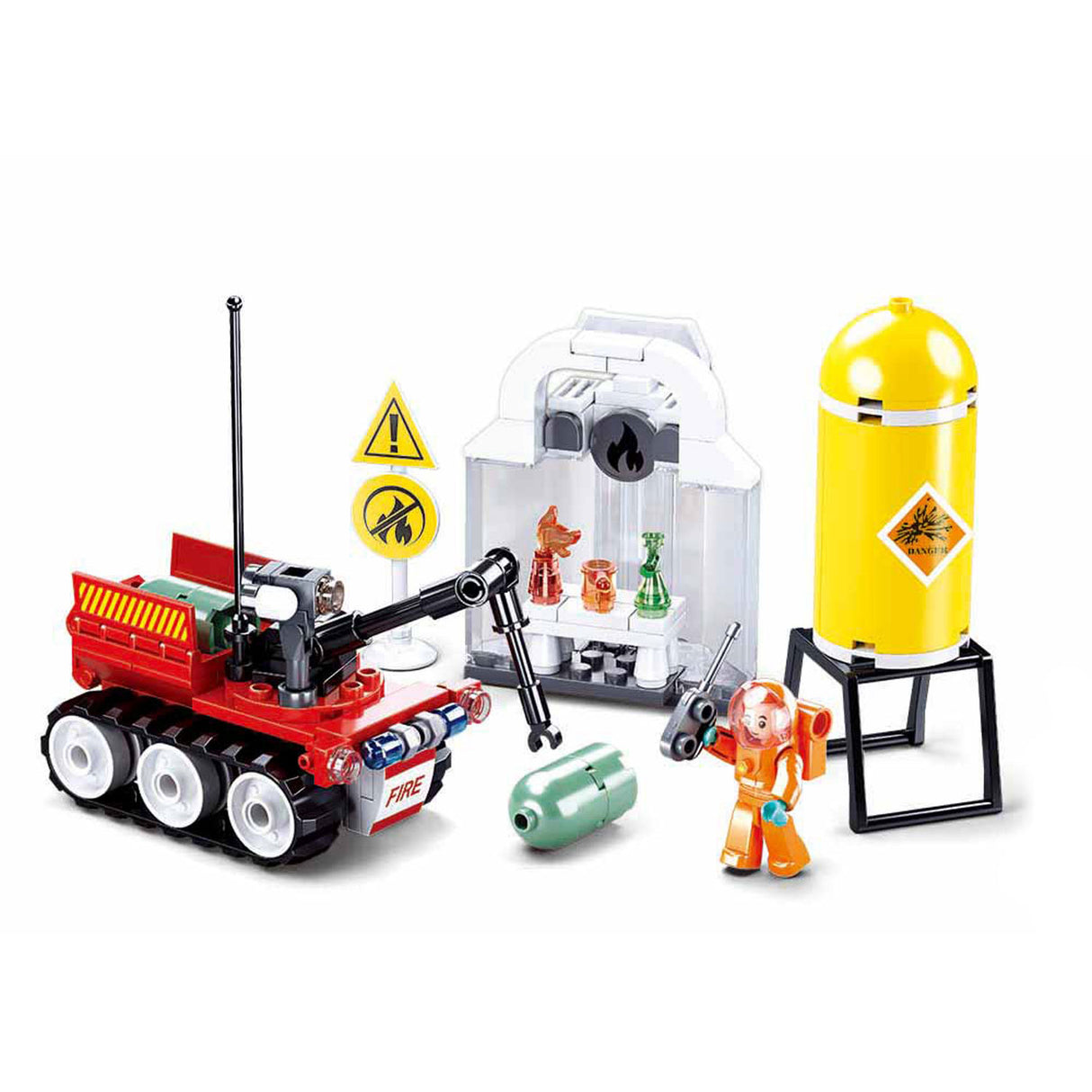 Sluban Fire Brigade Robot Ejercicio