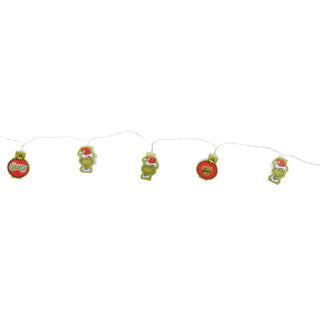 No brand the grinch licht slinger 12 leds, 2 meter | 2 stuks
