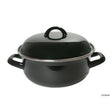 Kitchen tools braadpan staal geemailleerd zwart 28cm