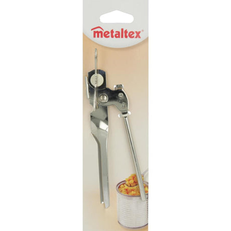 Metaltex blikopener met deksellifter rvs 15cm