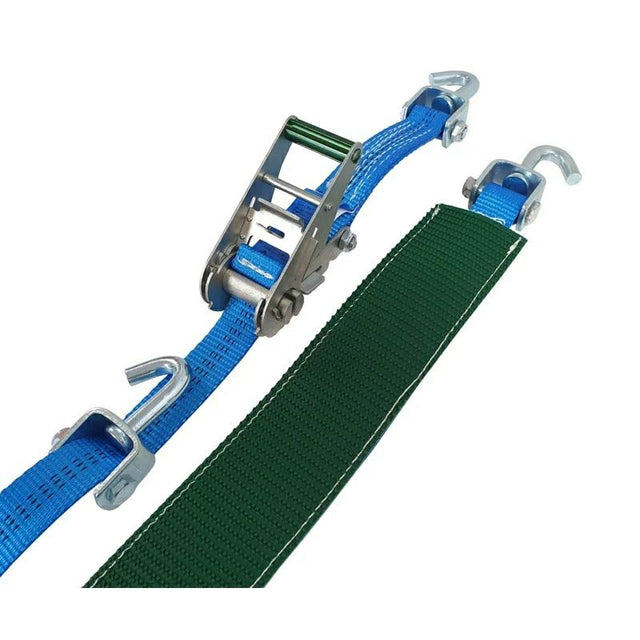 Forankra riem voor slepen met deksel 3m 35mm draaihaak