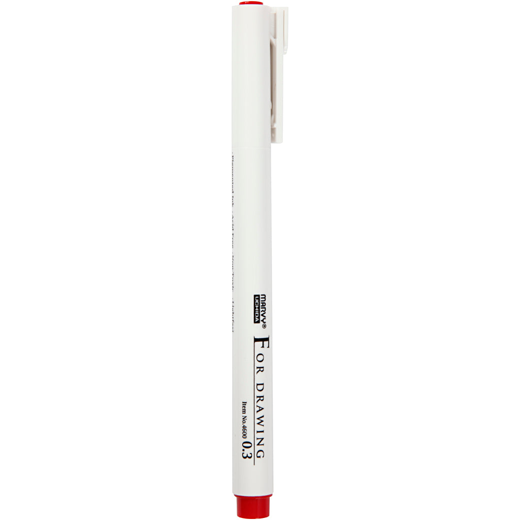 Http: www.cchobby.nl medallion-tekenpen-lijndikte-0-3-mm-rood-1-stuk