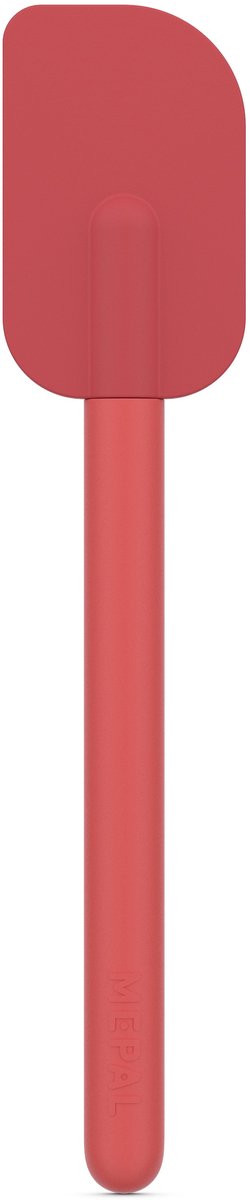 Mepal spatel klein chef it - 20.5 cm - schraapt kommen perfect schoon - hittebestendige silliconen: tot 250°c - magnetron- en vaatwasmachinebestendig - keukengerei - coral