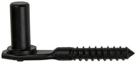 1014504 - schroefhaak voor luik zwart dia 16 mm | 10 stuks