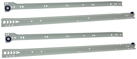 1013692 - paar rolladegeleiders wit 25kg 55cm | 5 stuks