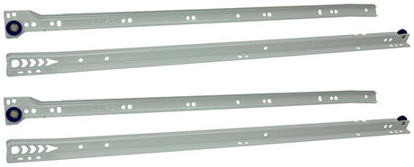 1013693 - paar rolladegeleiders wit 25kg 60cm | 5 stuks