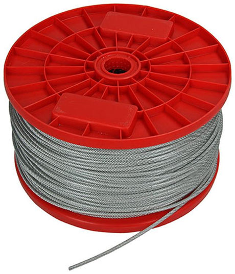 1015569 - staalkabel pvc mantel 6x7 200m2-3mm wll 45 kg din en12385-4 | 200 stuks