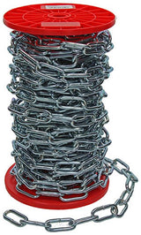1015131 - ketting schakel lang din5685-1ø 6mm l 42mm 25m wwl 160 kg | 25 stuks
