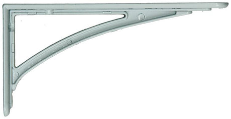 1015316 - versterkte konzool alu wit 175x100 mm | 6 stuks