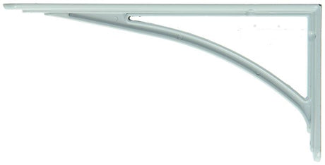 1015317 - versterkte konzool alu wit 250x125 mm | 6 stuks