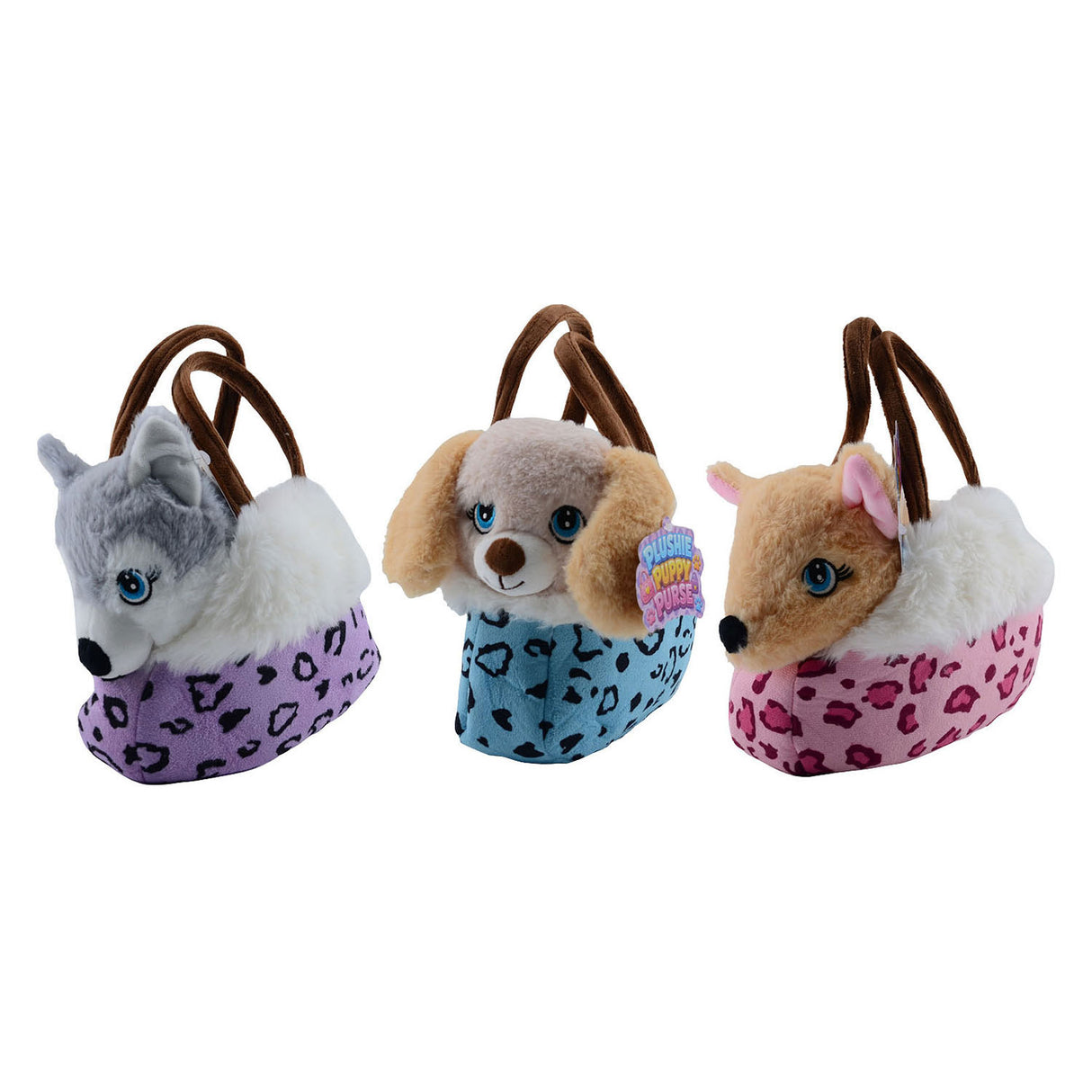 Johntoy schattige hond in handtas