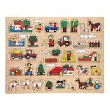 Stalloni di legno Puzzle XL Farm