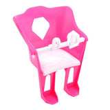 Baby Rose - Asiento para bicicletas de muñecas 25 x 22 x 20 rosa