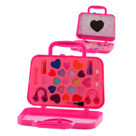 Johntoy issabella make-up koffer met spiegel, 25dlg.