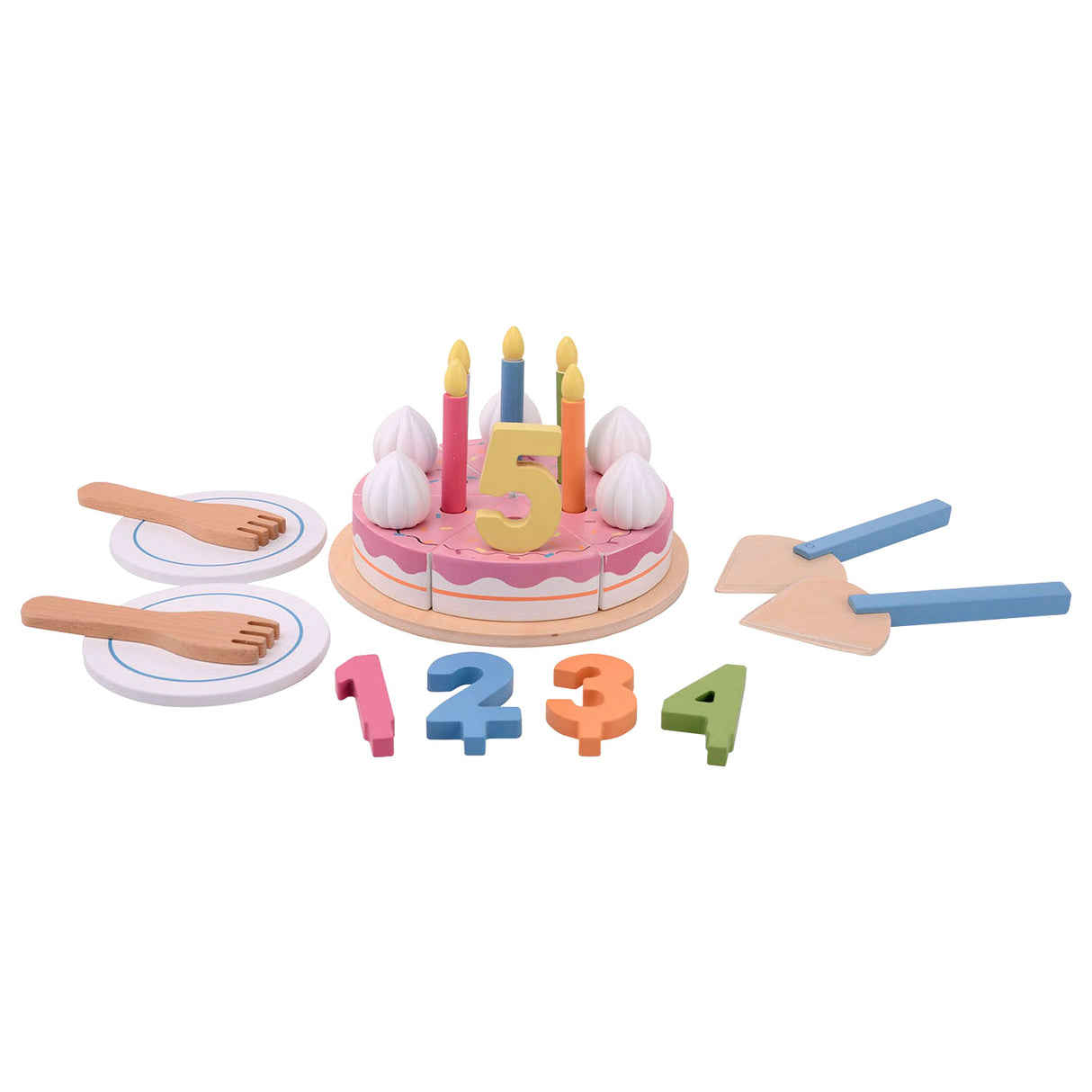 Set di giochi di torta di compleanno di Joueco