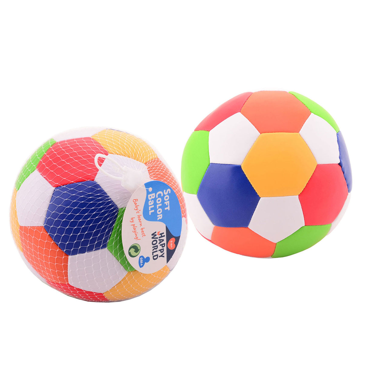 Johntoy Happy World Soft Ball, 15cm