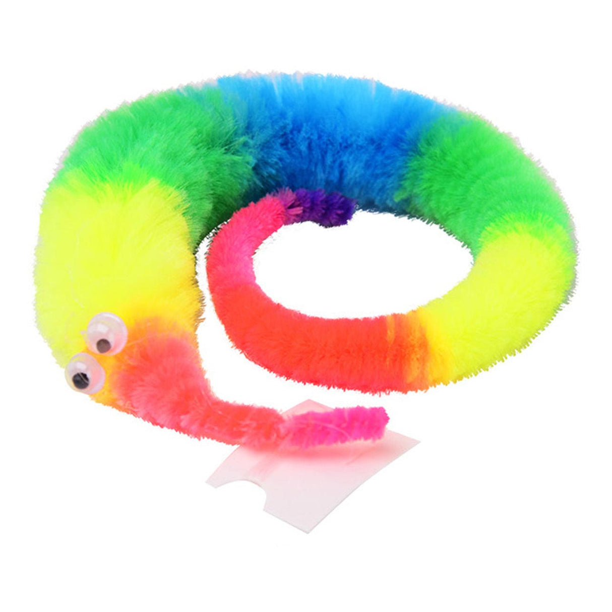 Johntoy magische worm regenboog