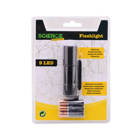 Johntoy science explorer zaklamp op blister - 3 assorti
