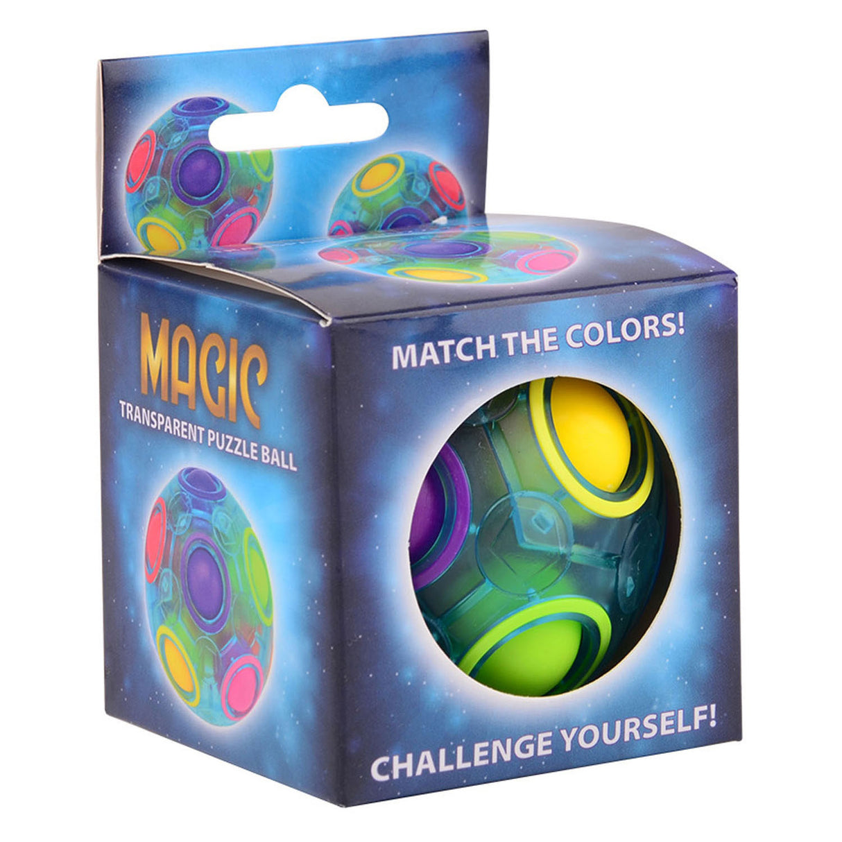 Johntoy Transparent Magical Puzzle Ball