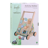 Joueco The Wildies Houten Activiteiten Baby Loopwagen