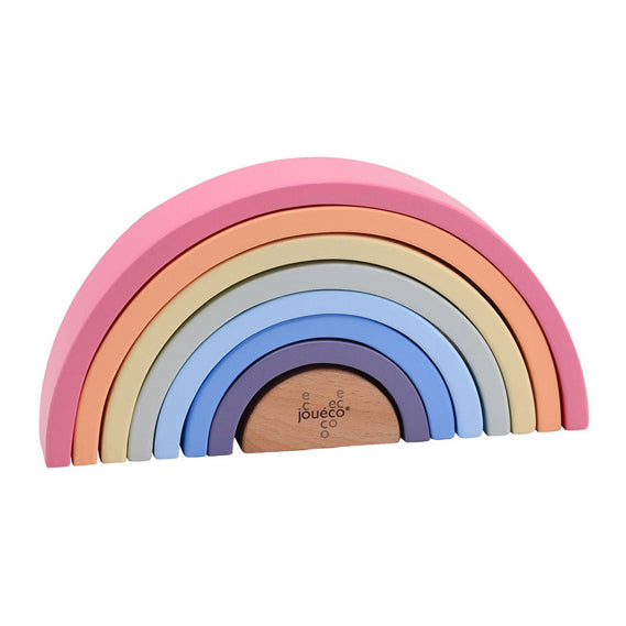 Joueco houten regenboog, 8dlg.