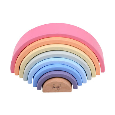 Joueco houten regenboog, 8dlg.