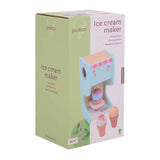 Joueco wooden ice cream machine with ice bulbs, 6dlg.